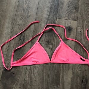 Hot Pink Triangle Top